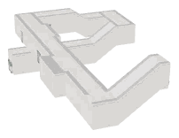 ap1_02_staircases, a structure of the GTA V map in Los Santos International Airport