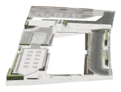 bh1_01_ground_lod, a low-detail (LOD) model of the GTA V map in Del Perro