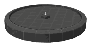 bh1_07_groundfountain, a terrain piece of the GTA V map in Rockford Hills