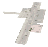 bh1_13_alground_lod, a low-detail (LOD) model of the GTA V map in Rockford Hills