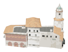 bh1_34_tower_lod, a low-detail (LOD) model of the GTA V map in Morningwood