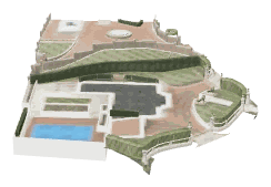 bh1_46b_ground_lod, a low-detail (LOD) model of the GTA V map in Rockford Hills