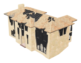 bh1_47_burnt_house, a building of the GTA V map in GWC and Golfing Society