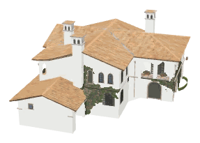 bh1_48_michaels_lod, a low-detail (LOD) model of the GTA V map in Rockford Hills