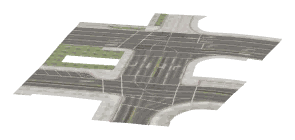 bh1_rd2sect_01_r8_02_lod, a low-detail (LOD) model of the GTA V map in Rockford Hills