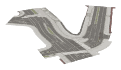 bh1_rd2sect_01_r9_lod, a low-detail (LOD) model of the GTA V map in Rockford Hills
