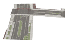 bh1_rd2sect_02_r4_lod, a low-detail (LOD) model of the GTA V map in Del Perro