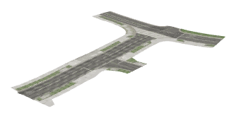 bh1_rdsect_03_r7_01_lod, a low-detail (LOD) model of the GTA V map in Rockford Hills