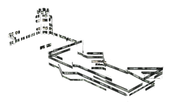 bt1_05_emissive_slod, a super-low-detail (SLOD) model of the GTA V map in Rockford Hills