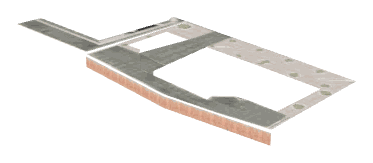 bt1_05_paving_btnoshad_lod, a low-detail (LOD) model of the GTA V map in Rockford Hills