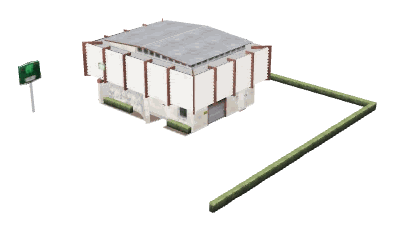 ch1_01_bank, a piece of the GTA V map in Banham Canyon