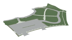 ch1_01_gvyard_c_lod, a low-detail (LOD) model of the GTA V map in Pacific Bluffs