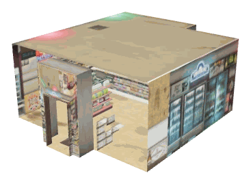 ch1_01_liquorstore_lod, a low-detail (LOD) model of the GTA V map in Banham Canyon