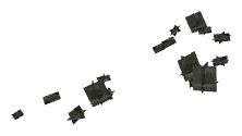 ch1_01_props_combo0145_03_lod, a low-detail (LOD) model of the GTA V map in Pacific Bluffs