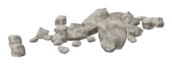 ch1_02_coastrok_07, a piece of the GTA V map in Banham Canyon
