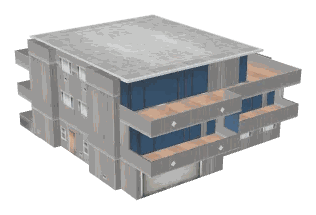 ch1_02_house_001_lod, a low-detail (LOD) model of the GTA V map in Banham Canyon