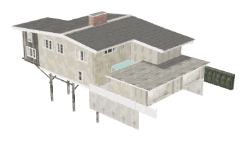 ch1_02_housewoodfnt_lod, a low-detail (LOD) model of the GTA V map in Banham Canyon