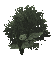 ch1_03_props_veg07_03_lod, a low-detail (LOD) model of the GTA V map in Tongva Hills