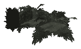 ch1_03_props_veg10_02_lod, a low-detail (LOD) model of the GTA V map in Tongva Hills