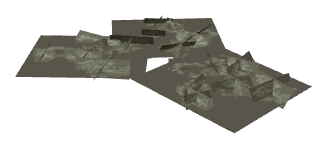 ch1_04_props_combo22_17_lod, a low-detail (LOD) model of the GTA V map in Lago Zancudo