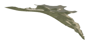 ch1_04b_slod_03, a super-low-detail (SLOD) model of the GTA V map in Lago Zancudo