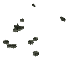 ch1_05_props_combo37_09_lod, a low-detail (LOD) model of the GTA V map in Tongva Hills