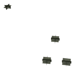 ch1_05_props_combo37_12_lod, a low-detail (LOD) model of the GTA V map in Tongva Hills