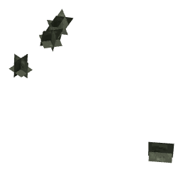 ch1_05_props_combo53_09_lod, a low-detail (LOD) model of the GTA V map in Tongva Hills