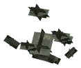 ch1_05_props_combo56_07_lod, a low-detail (LOD) model of the GTA V map in Tongva Hills