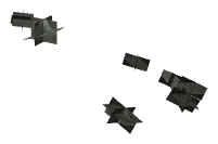 ch1_05_props_combo60_22_lod, a low-detail (LOD) model of the GTA V map in Tongva Hills