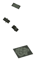 ch1_05_props_combo70_13_lod, a low-detail (LOD) model of the GTA V map in Tongva Valley