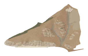 ch1_05b_land05, a terrain piece of the GTA V map in Richman Glen
