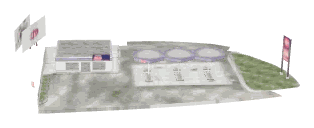 ch1_06c_petrol_lod, a low-detail (LOD) model of the GTA V map in Richman Glen