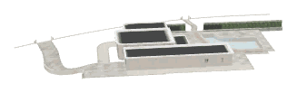 ch1_06d_h3_lod, a low-detail (LOD) model of the GTA V map in Richman Glen
