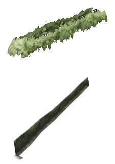 ch1_06e_hedgedecal_01, a vegetation piece of the GTA V map in Vinewood Hills