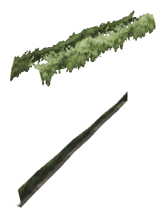 ch1_06e_hedgedecal_02, a vegetation piece of the GTA V map in Vinewood Hills