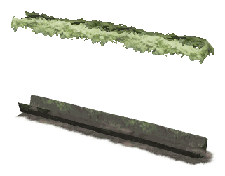 ch1_06e_hedgedecal_25, a vegetation piece of the GTA V map in Richman