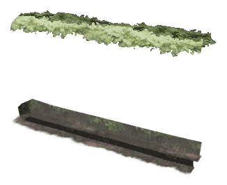 ch1_06e_hedgedecal_30, a vegetation piece of the GTA V map in Richman