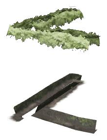 ch1_06e_hedgedecal_36, a vegetation piece of the GTA V map in Richman