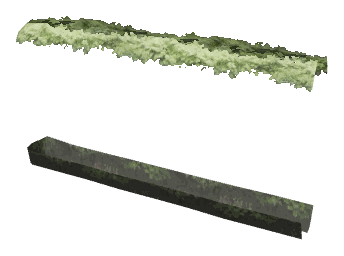 ch1_06e_hedgedecal_40, a vegetation piece of the GTA V map in Richman