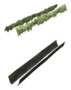 ch1_06e_hedgedecal_44, a vegetation piece of the GTA V map in Richman