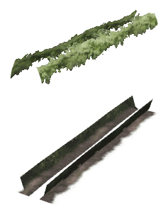 ch1_06e_hedgedecal_49, a vegetation piece of the GTA V map in Richman