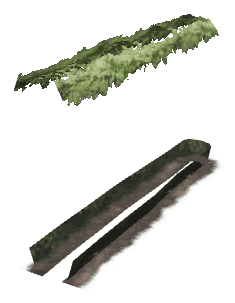 ch1_06e_hedgedecal_51, a vegetation piece of the GTA V map in Richman