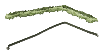 ch1_06e_hedgedecal_74, a vegetation piece of the GTA V map in Vinewood Hills