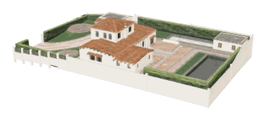 ch1_06e_house_1_lod, a low-detail (LOD) model of the GTA V map in Richman