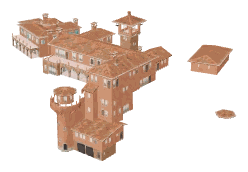 ch1_06e_mansion_1_lod, a low-detail (LOD) model of the GTA V map in Richman