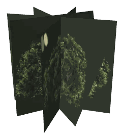 ch1_06e_props_combo03_36_lod, a low-detail (LOD) model of the GTA V map in Vinewood Hills