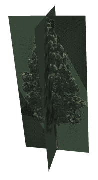 ch1_06e_props_combo04_slod, a super-low-detail (SLOD) model of the GTA V map in Vinewood Hills