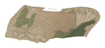 ch1_06e_terrain_2, a terrain piece of the GTA V map in Vinewood Hills