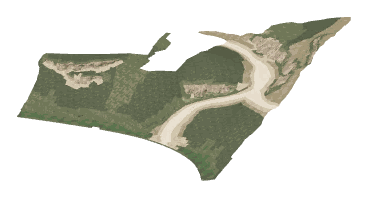 ch1_06f_land_01, a terrain piece of the GTA V map in Richman
